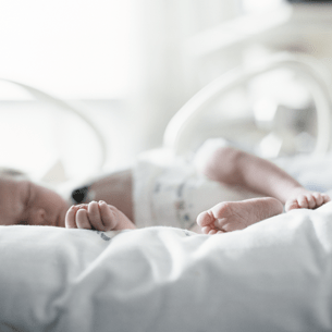 Blood gas testing with baby